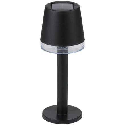 Solar Tafellamp - LED - Verstelbaar - Zwart