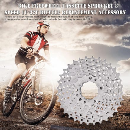 ZTTO Fiets Freewheel Cassette Tandwiel 8 Speed 11?32T Fiets Vervangingsaccessoire gray