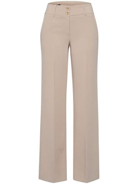 Broek verstevigde band Van Fadenmeister Berlin beige