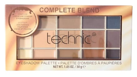 Technic 15 Pan Eyeshadow Palette Complete Blend 30 g