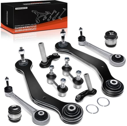 Frankberg 10-delige draagarm set achteras voor BMW 7er E38 1994-2001
