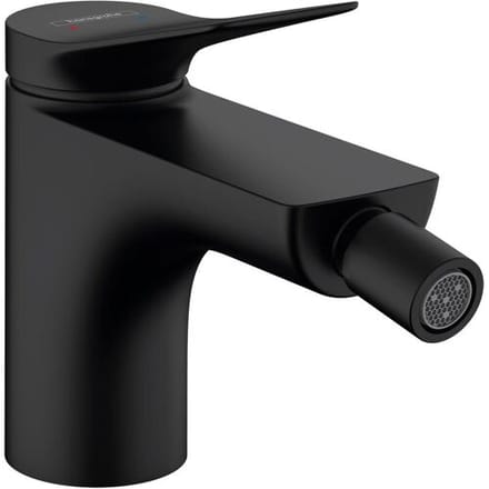 Hansgrohe VIVENIS Eengreeps bidetkraan - met trekwaste - mat zwart