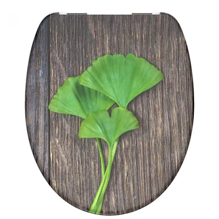 Schütte Duroplast WC-Bril GINGKO & WOOD met softclose