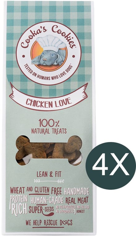 Chicken love multipack 4x100g