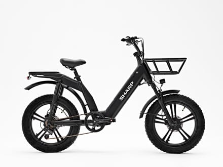 Sharp Lipari elektrische transport fatbike 12.6Ah 20 inch