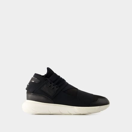 Qasa Sneakers - Y-3 - Leer - Wit