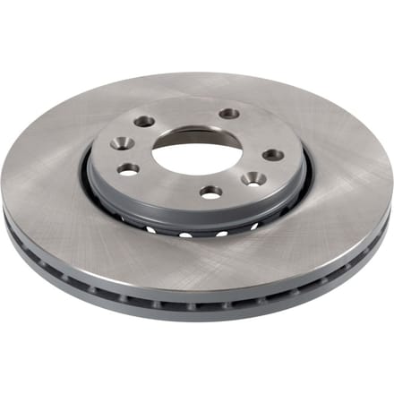 Remschijf FEBI BILSTEIN 108625 voorkant, geventileerd, 1 Stuk