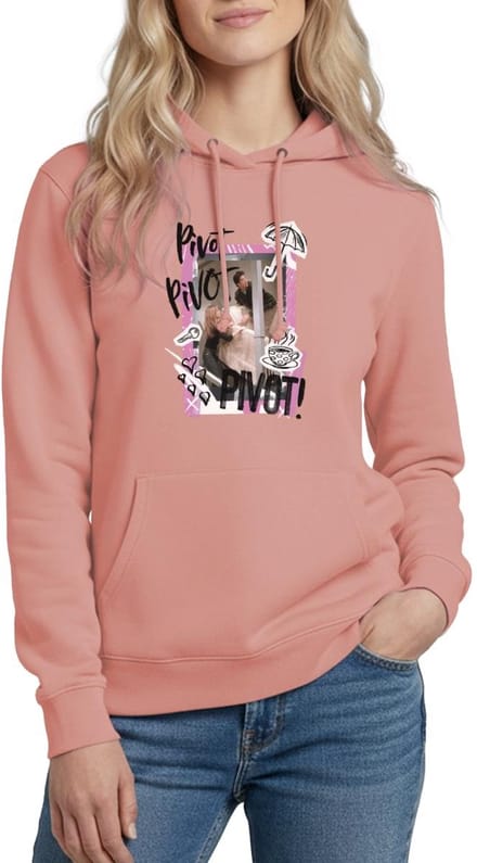 Friends Pivot Rachel Ross Chandler Hoodie Dames