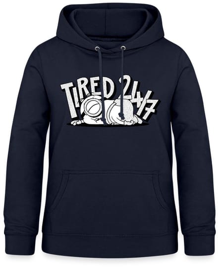 Minions Stuart Tired 24/7 Hoodie Dames