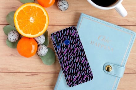 Honor 20 Lite TPU bumper Feathers Color