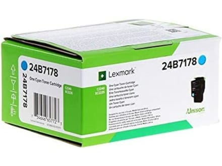 Lexmark 24B7178 toner cartridge cyaan (origineel)