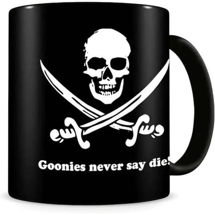 SD Toys Goonies Mok / Beker Never Say Die Cups & Mok / Bekers