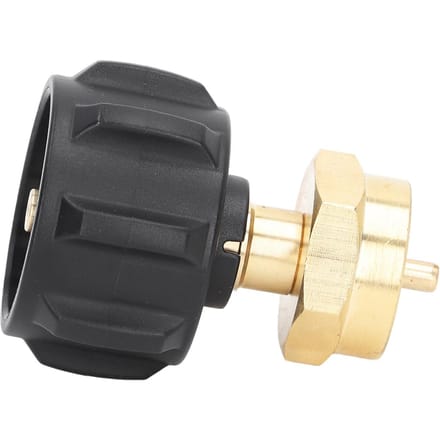 Navuladapter QCC1 Regelaarklep Messing Tankkoppeling voor 1 lb Propaangasfles