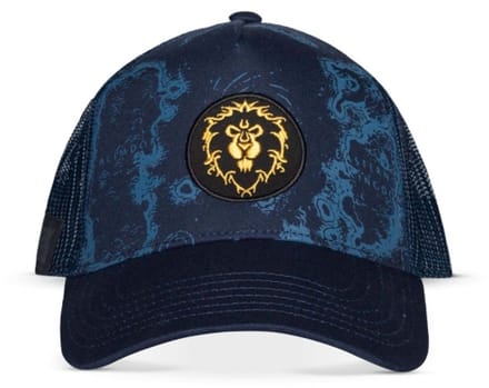 World Of Warcraft - Logo Trucker pet - Donkerblauw