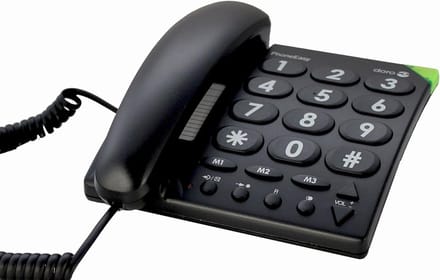 Doro PhoneEasy 311C - Vaste telefoon - Zwart