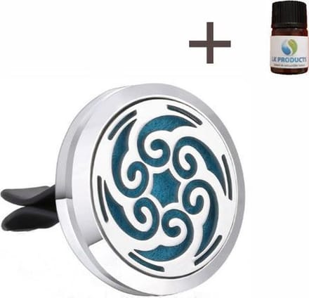 Spinning - Auto Geurverfrisser - Japanse muntolie - 3 Pads - Cadeau