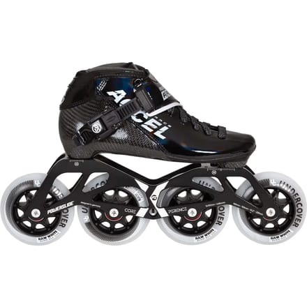 Powerslide Accel Race Junior Skates Zwart EU 32 Kinderen