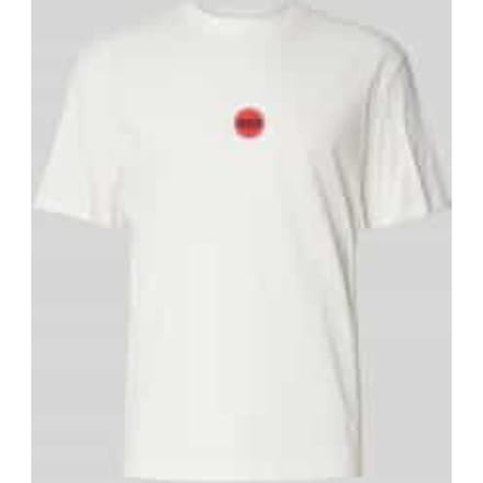 T-shirt met labelprint, model 'Derdcho'