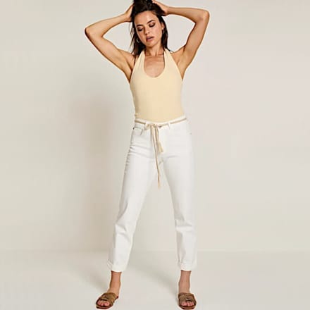 Para Mi broek Bobby - White