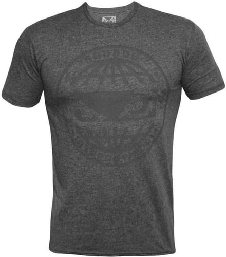 Bad Boy World T Shirt Donkergrijs Gemêleerd - S