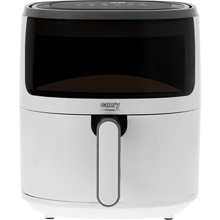 Olievrije friteuse Friteuse Luchtfriteuse Olievrij 5L temperatuurregeling 80-200 ° C timer 2000W 12 programma's weergave