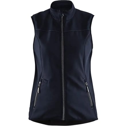 Blaklader 3851 Dames Softshell Bodywarmer Donkerblauw/Zwart