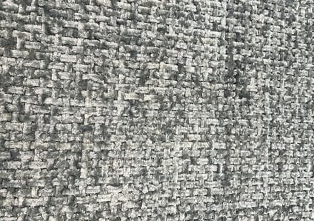 Zohome Badmat Massimo - Glacier Grey - Badkamermat - Bidetmat - Badmat Antislip - 55% Katoen 45% Polyester - 60x60 cm