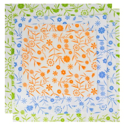 Bamobo - Vershoud Doeken - Bijenwas - Multicolor - 6 Stuks