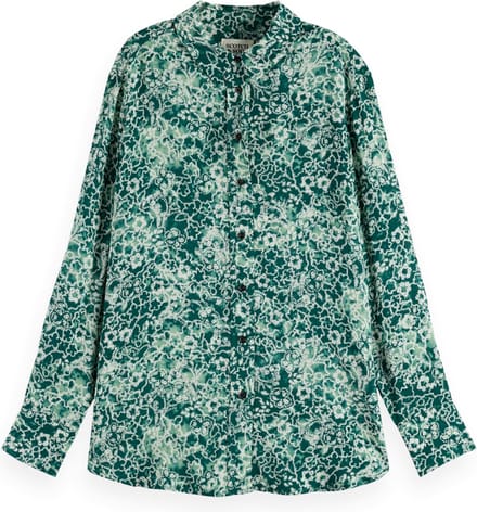 Scotch & Soda VISCOSE PRINTED RELAXED FIT Blouse Dames - Maat 38
