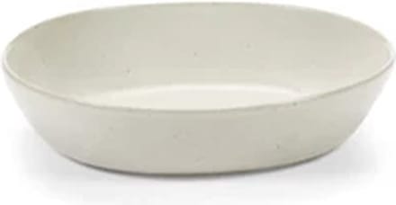 Serax Uncharted Out of Lines diep bord 18.5x17cm H4cm off white