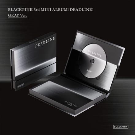 BLACKPINK 3ème MINI ALBUM [DEADLINE] Version GRISE