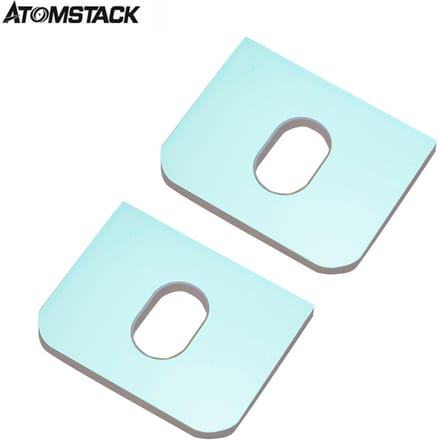 Atomstack Laser Graveermachine Filterglas 2 STUKS 10W Optische Vermogen Laser Module Vervangingsglas voor A10 S10 X7 PRO transparant