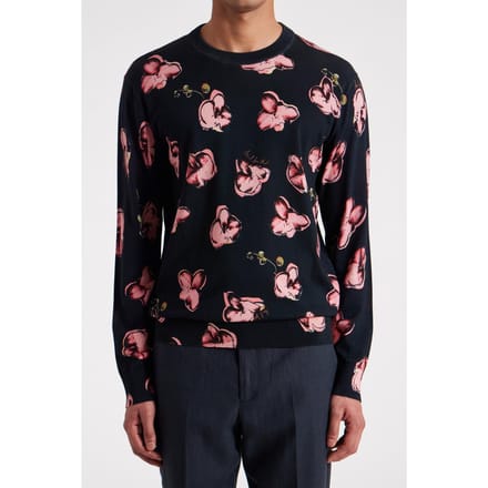 Paul Smith Sweater Crew Neck Anthracite Taglia: S | Maglioni a maglia Outlet | Uomo