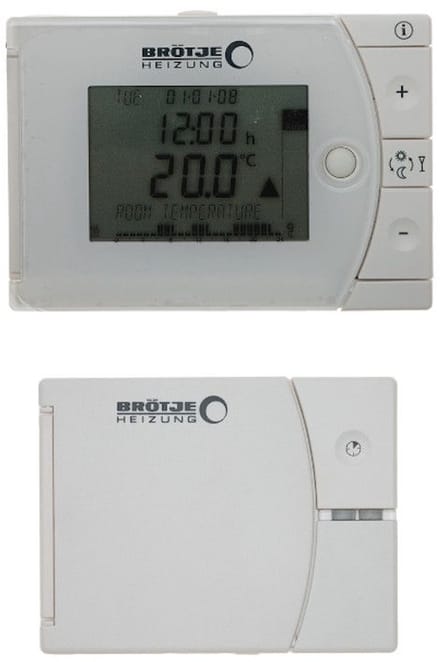 Brötje Raumthermostat Drahtlos (Funk), Typ RTD D, 7312960