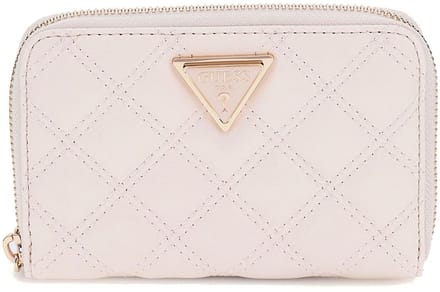 GUESS Portemonnee Giully II SLG Medium Zip Around Wallet Creme White Crème