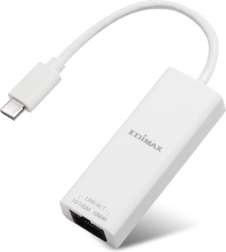 EDIMAX EU-4306C Netwerkadapter 10 / 100 / 1000 MBit/s USB-C, RJ45