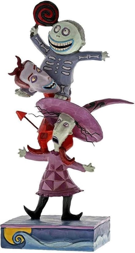Disney beeldje - Traditions collectie - Triple Trouble - Lock, Shock, and Barrel