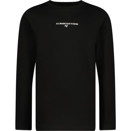 Vingino Boys Jized T-shirt Deep Black Größe: 2 | T-Shirts Outlet | kids | Schwarz