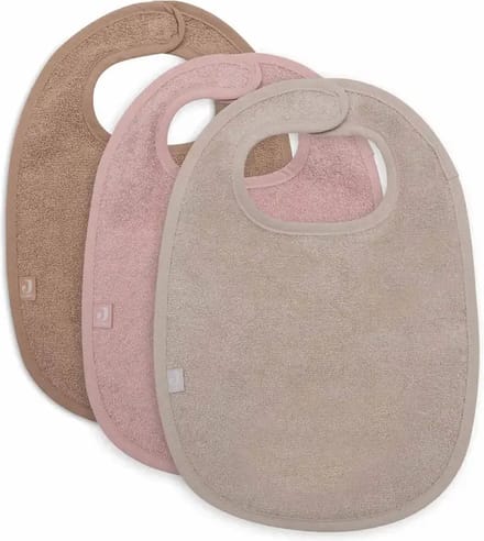 Jollein Slab Badstof Wild Rose/Nougat/Biscuit (3pack)