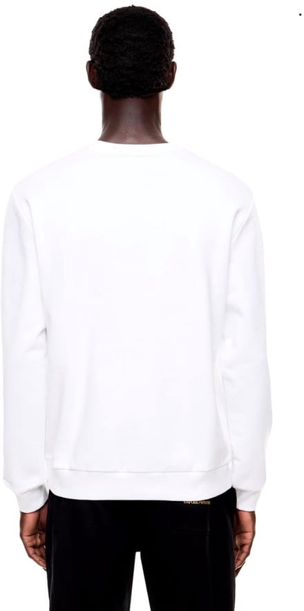 Ea7 Emporio Armani Train Logo Series Big Logo Sweatshirt Wit 2XL Man