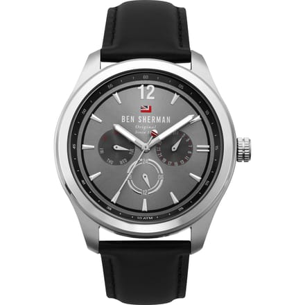 Ben Sherman Herenhorloge Kwarts Zilver