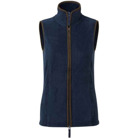 Premier Dames/dames Artisan Fleece Gilet (Marine / Bruin)