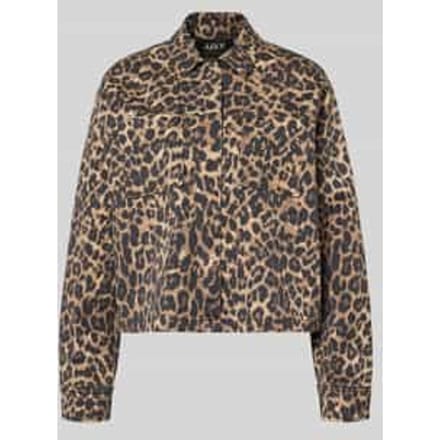 Overhemdjack in luipaardprint Model 'SARAH'