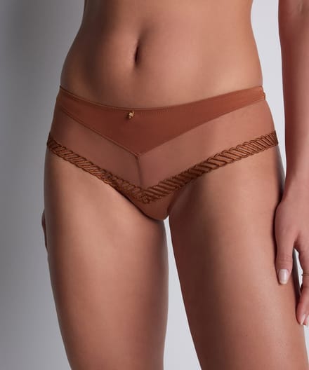 Aubade Sheer Emotion Shorty Honey 42