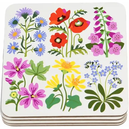 Onderzetter Rex London Wild Flowers (x4)