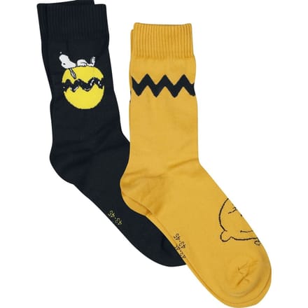 Peanuts Sokken - Peanuts - Set van 2 - EU39-42 tot EU 43-46 - meerkleurig