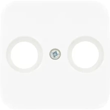 Busch-Jaeger SI Reflex - Coax centraalplaat (wit)