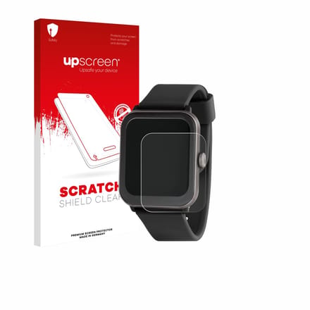 upscreen - Screenprotector voor Sector Smartwatch S-08 - Folie Beschermfolie transparant