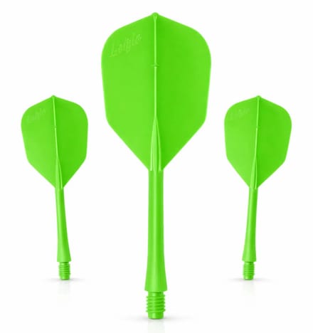 L-style Barflight Neon Green L3 260 Flight & Shaft combinatie