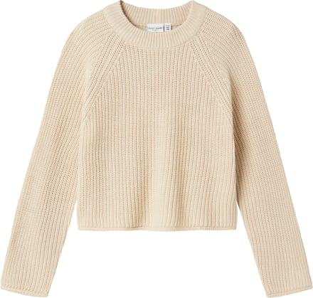 NAME IT NKFVENJA LS LOOSE SHORT KNIT Meisjes Trui - Maat 122/128